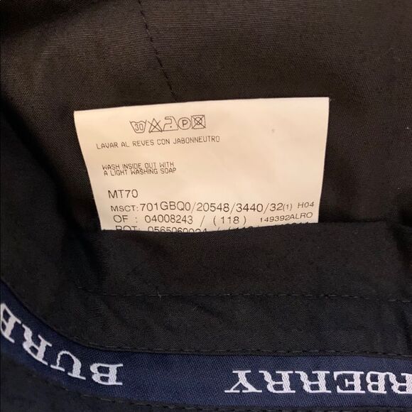 BURBERRY GOLF Navy Trousers - Picture 8 of 9